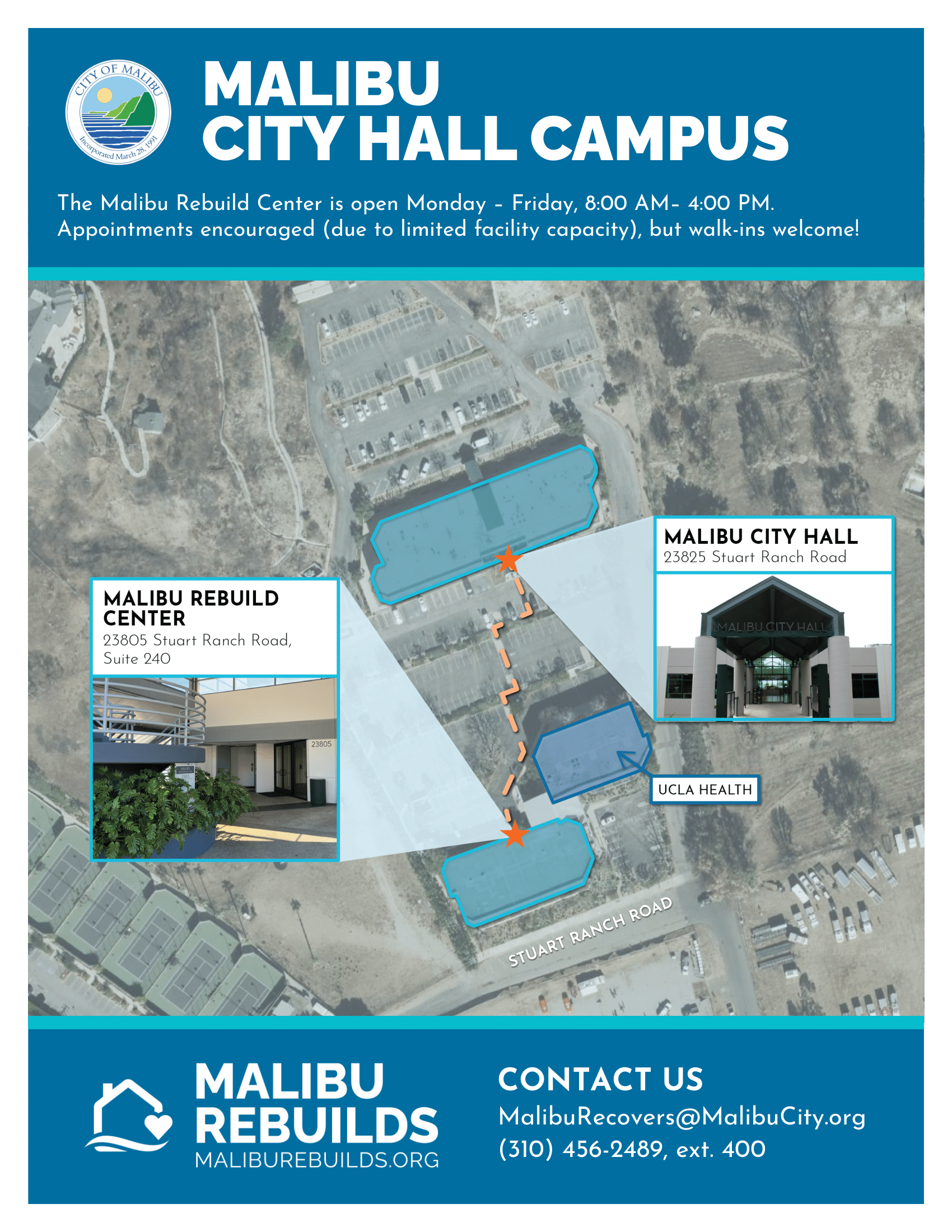 Malibu Campus Map