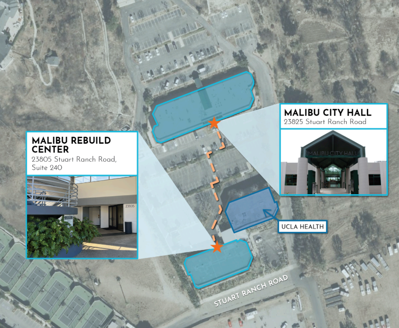 Malibu City Hall Campus map