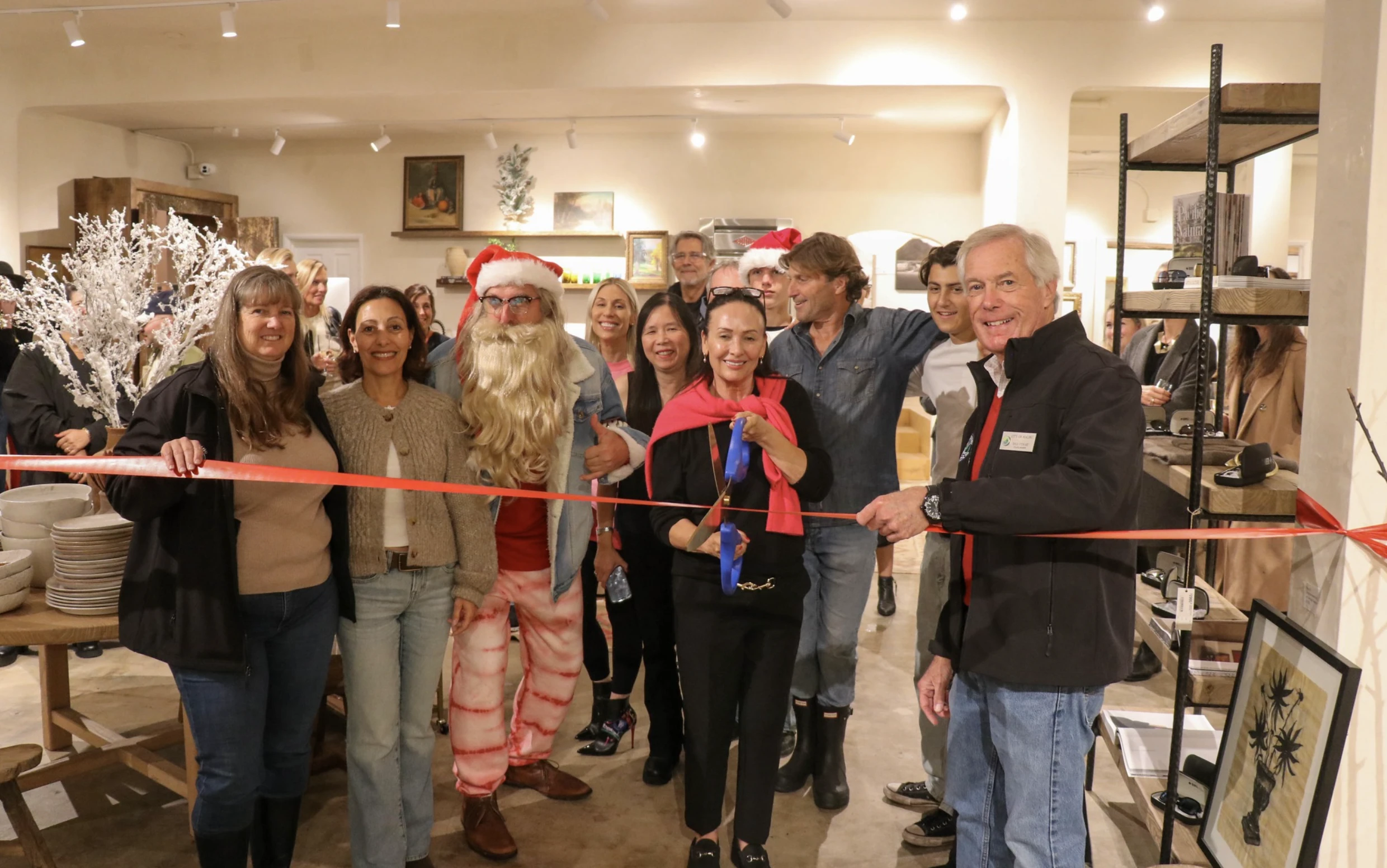 Ribbon Cutting for Malibu Business Reopening