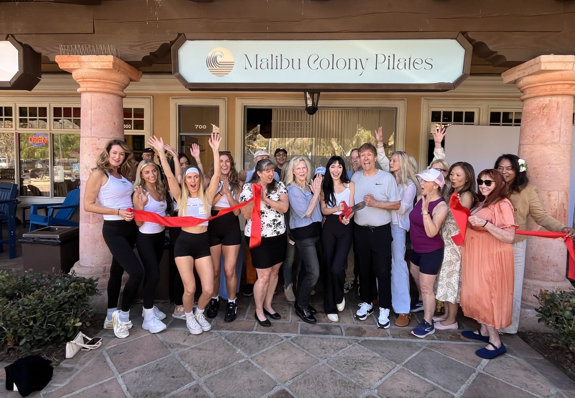 Ribbon Cutting for Malibu Colony Pilates - Business Reopening